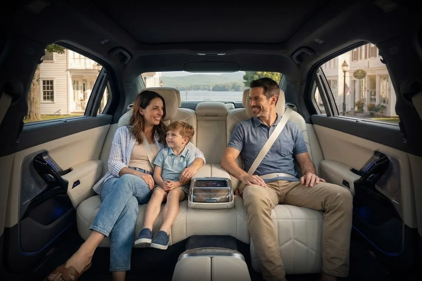 Luxury sedan for Essex Car Service in Essex, NY