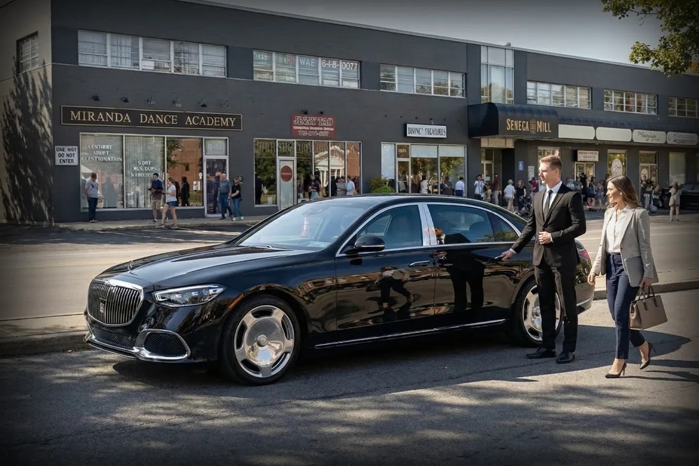 Executive SUV providing Seneca car service transportation