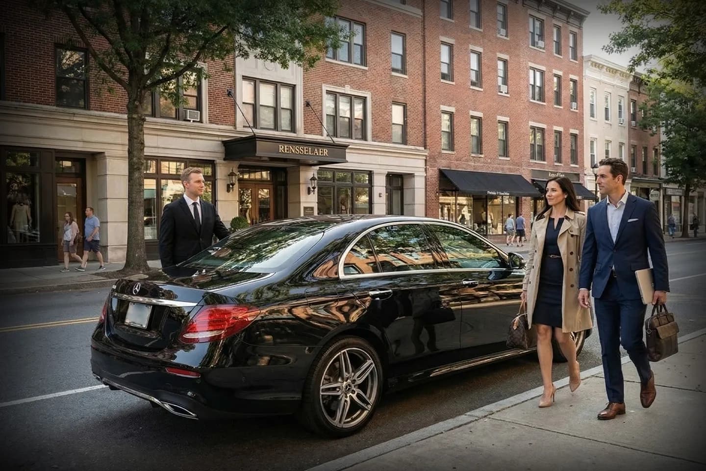 Airport transfer vehicle by Washington car service