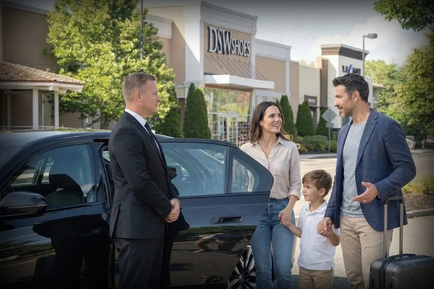 Luxury sedan for Wayne car service in Wayne, NY