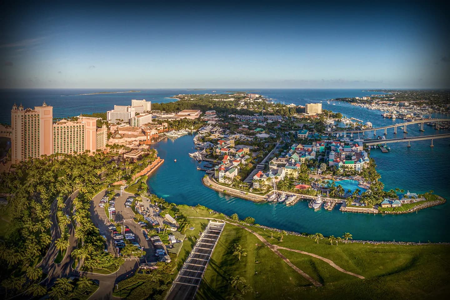 Premium sedan from Nassau car service fleet