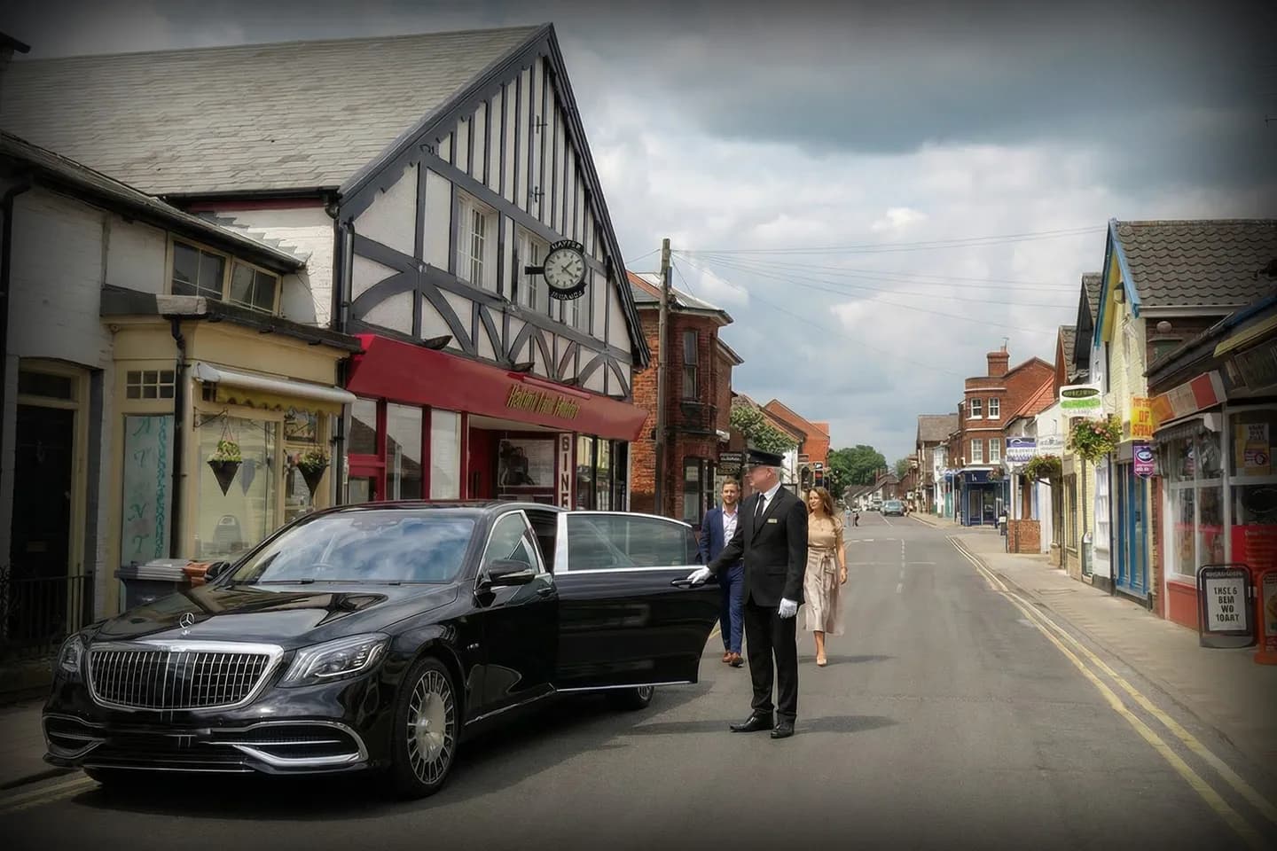 Executive SUV used by Suffolk car service for private travel