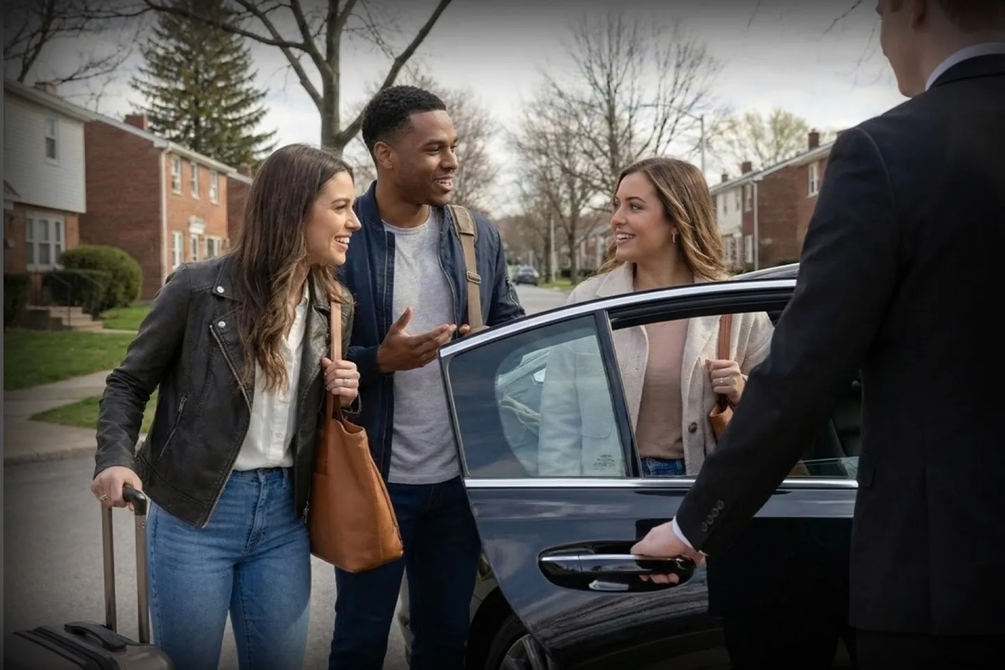 Luxury sedan used for Yates car service in Yates, NY