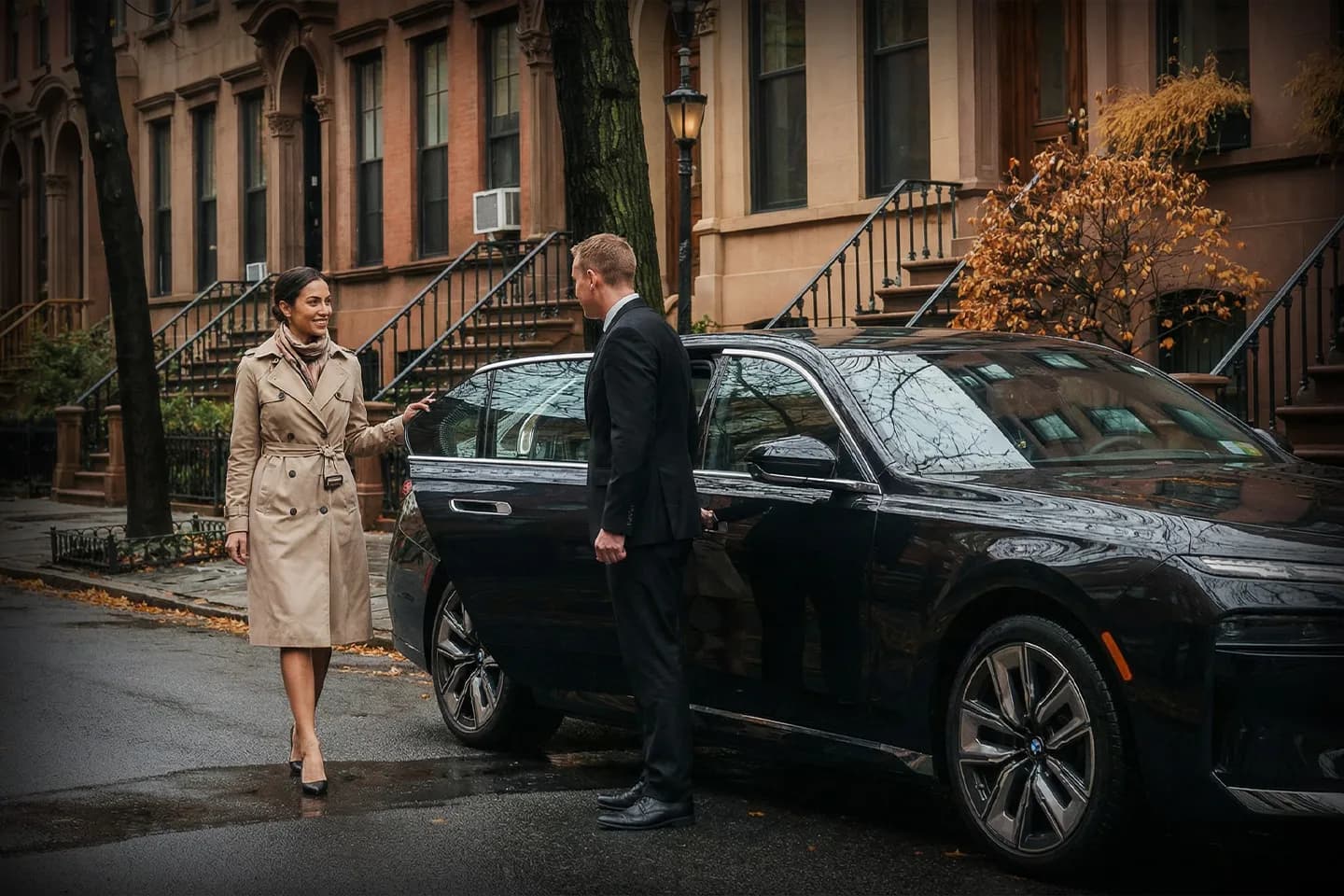 Airport transfer pickup with Brooklyn NY chauffeur service