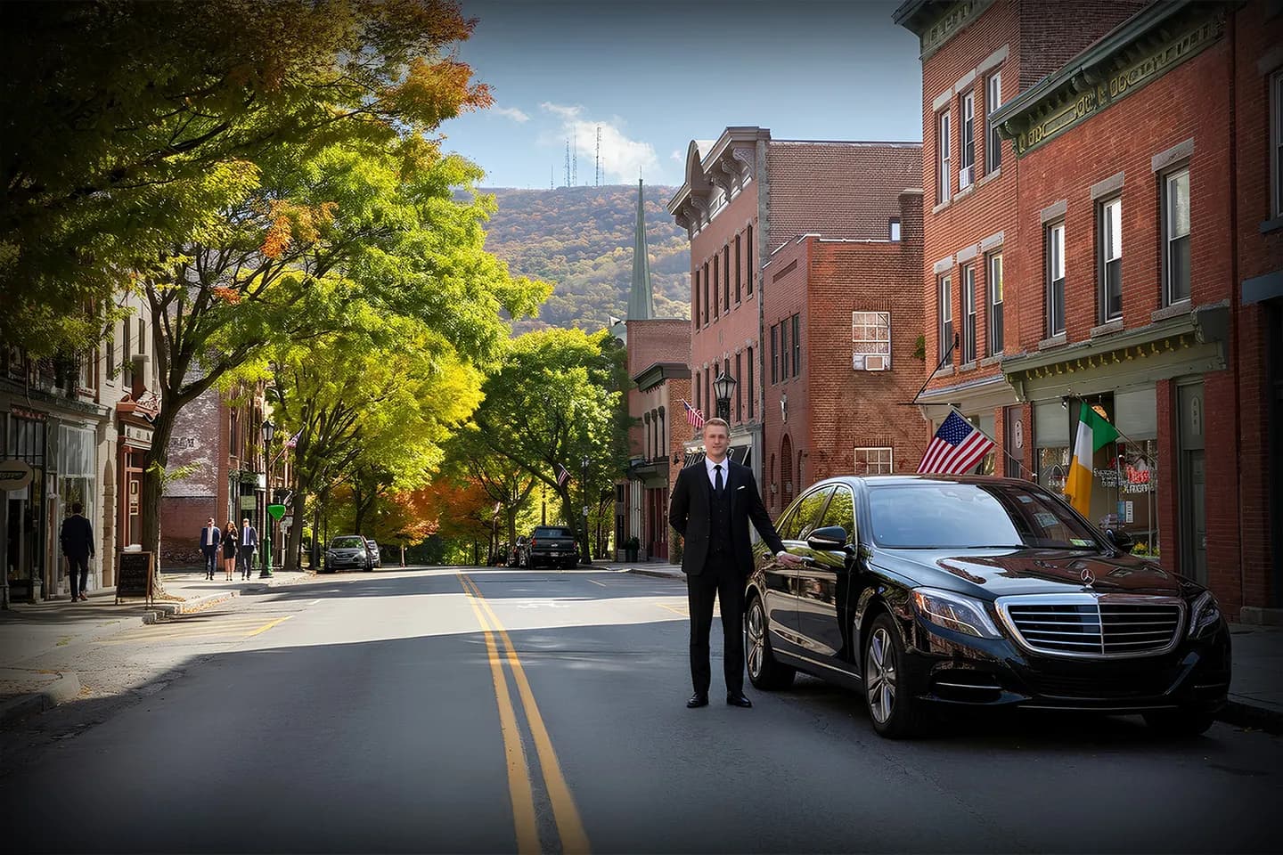 Professional chauffeur providing service in Dutchess NY