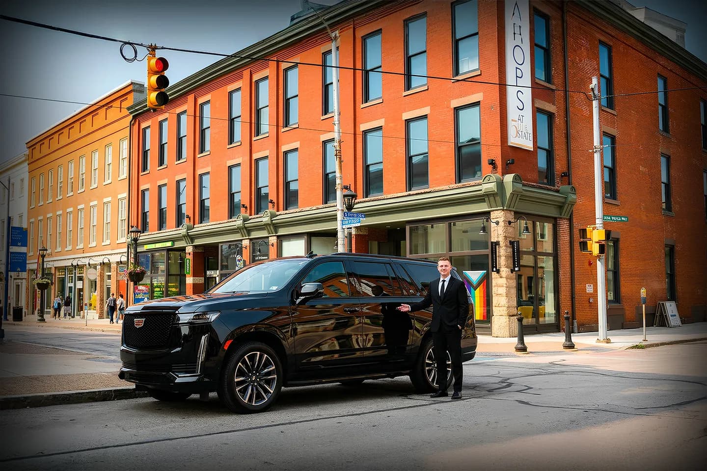 Premium black car for Erie NY transportation service