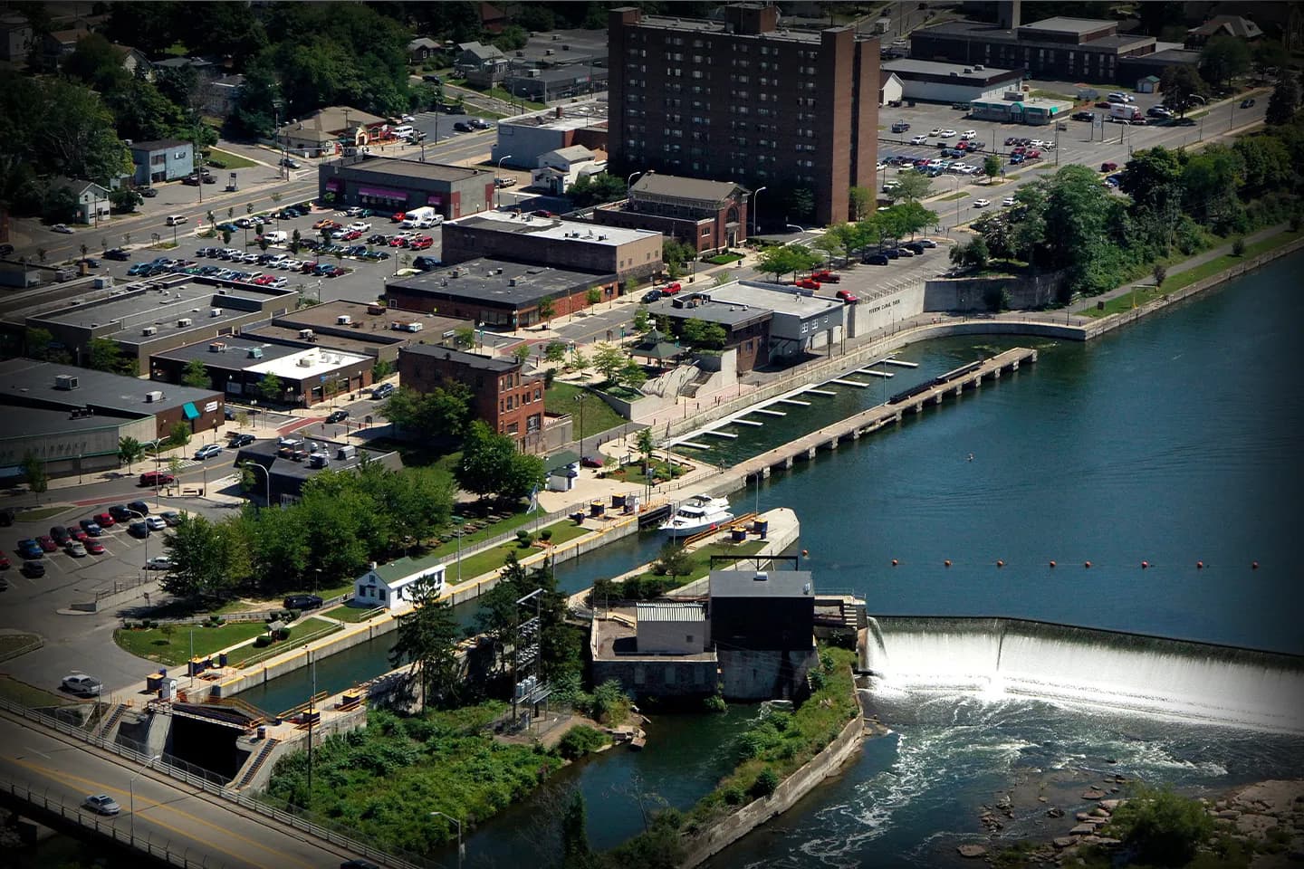 Airport transfer vehicle by Fulton, NY chauffeur service with clean interior and luggage assistance