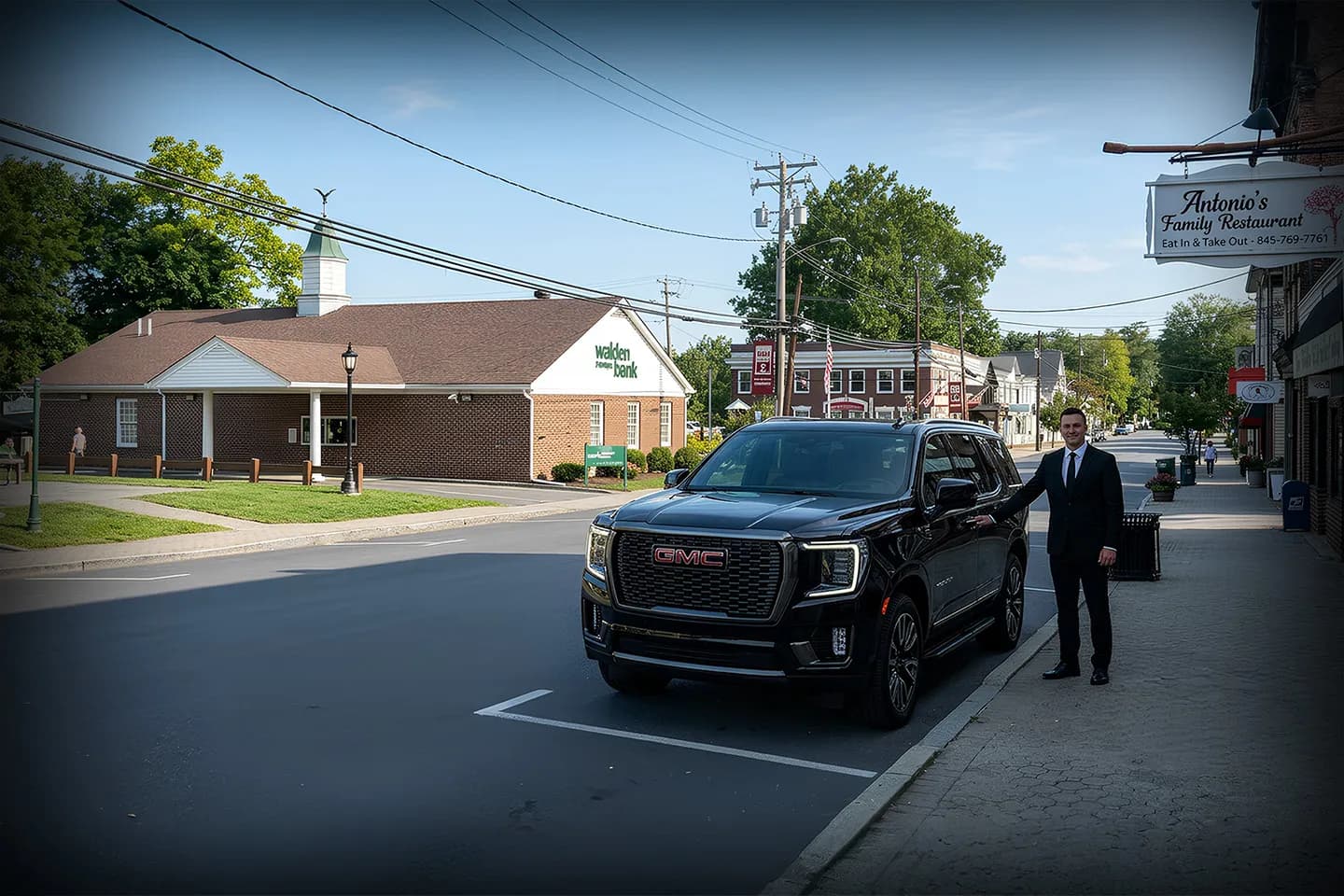 Montgomery NY chauffeur service luxury SUV providing safe corporate travel transportation