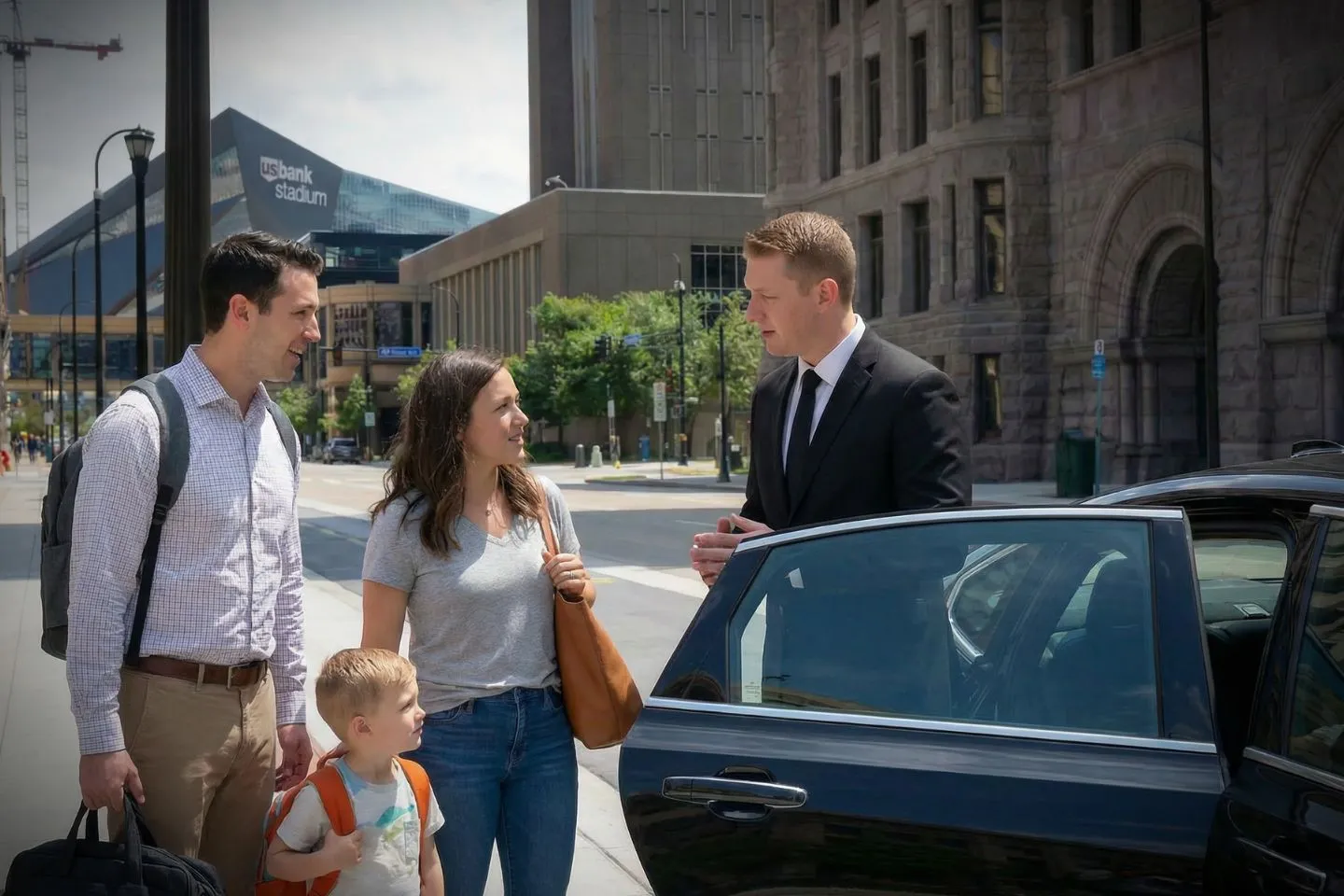 Reliable airport car service in Minnesota MN luxury vehicle service