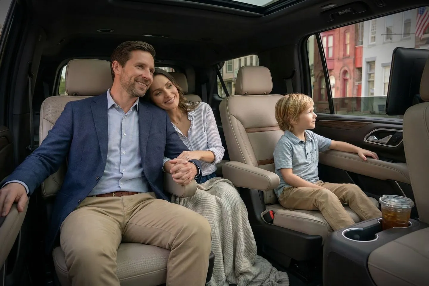 Clean luxury vehicle on scenic road near Warren NY used for Warren, NY Chauffeur Service comfortable rides