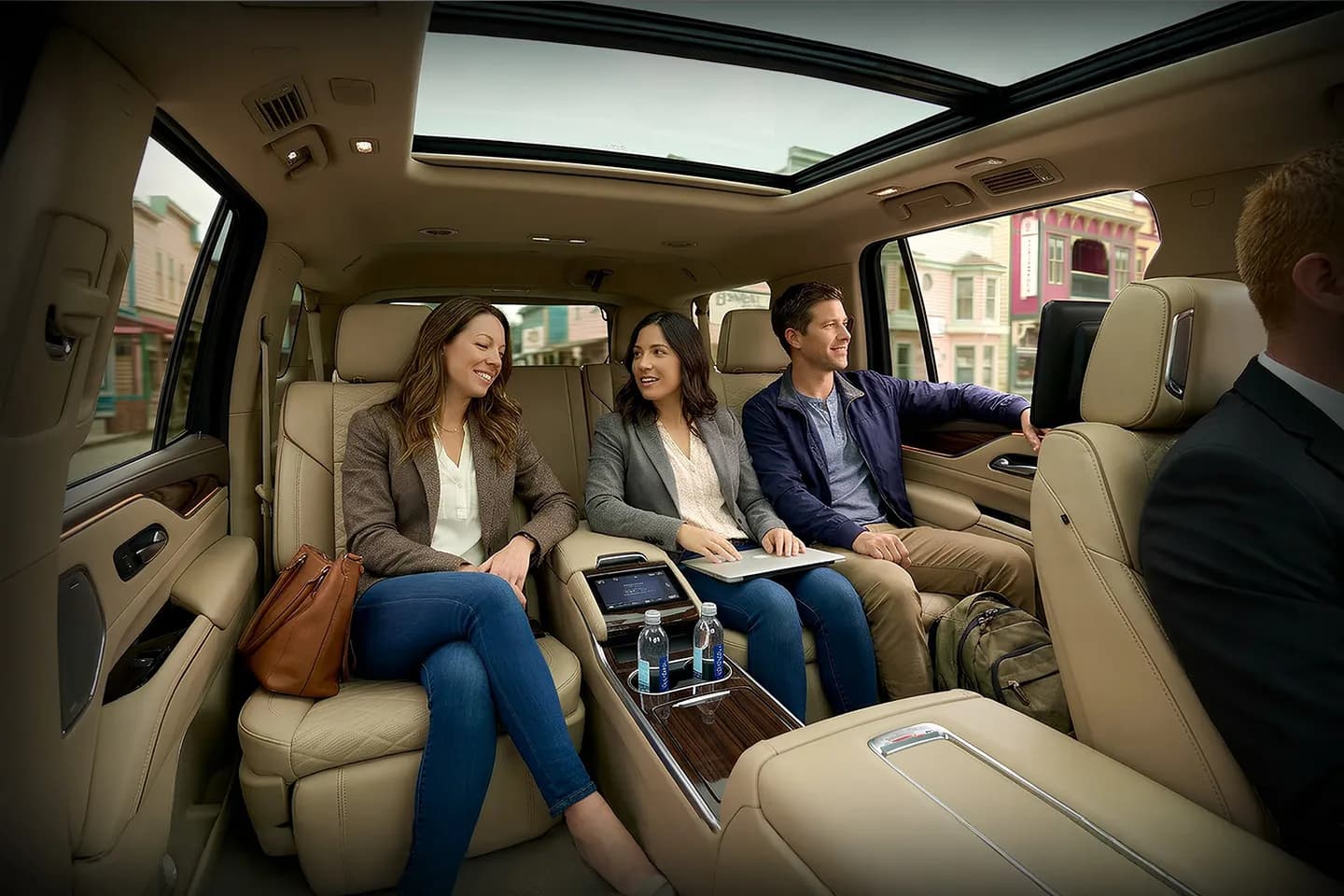 Executive sedan from Alaska, AK Car Service providing safe airport transfer and city travel across Alaska roads