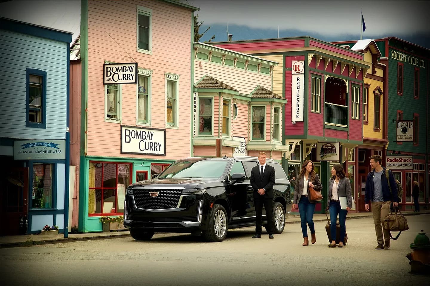 Professional airport transfer Alaska, AK Car Service with clean interior and trained driver ensuring comfort