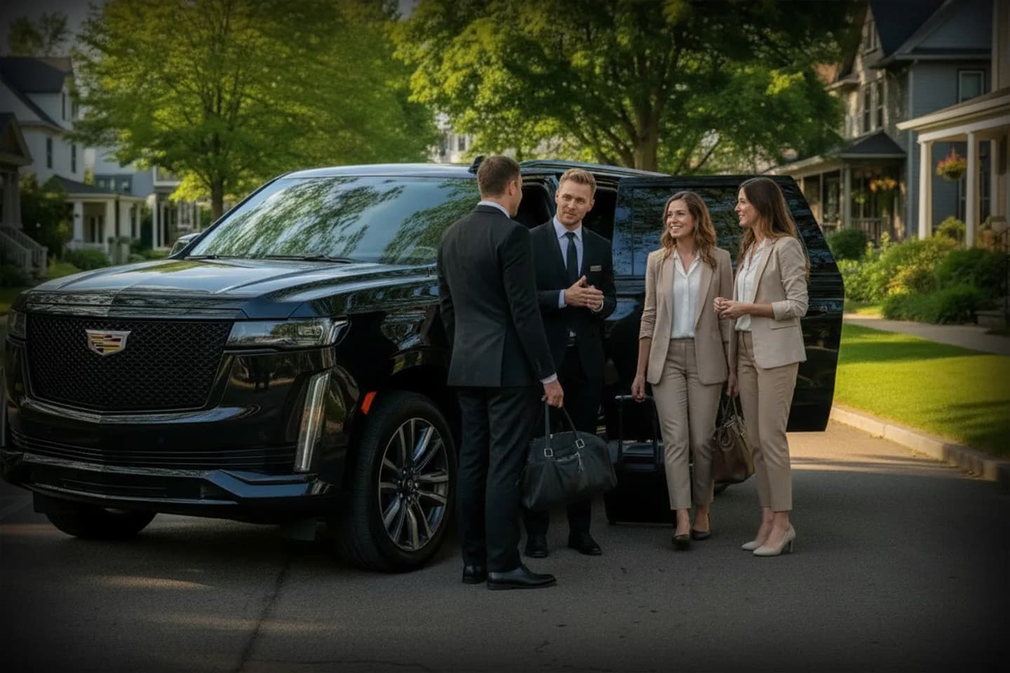 Car Service in Genesee, NY Premium black car from Genesee car service fleet