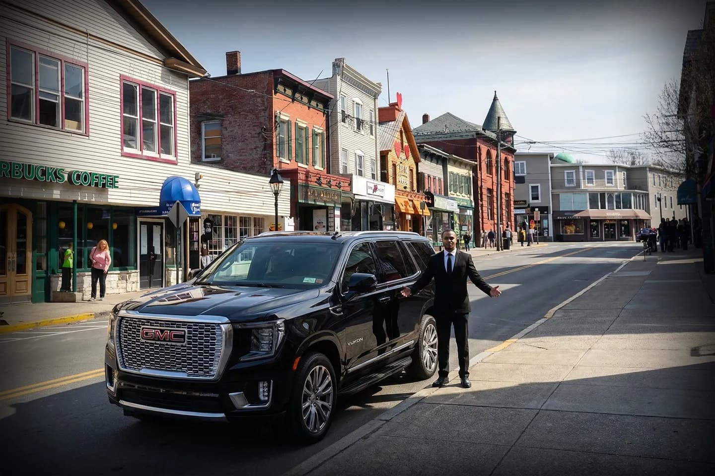 Car Service in Jefferson, NY Premium black car from Jefferson Car Service fleet