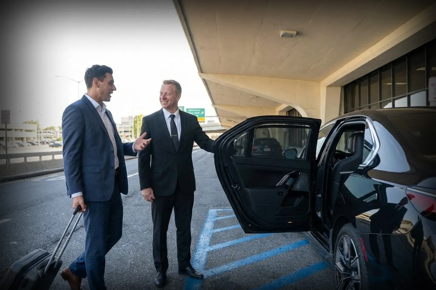 Newark Liberty International (EWR) Airport Car Service Luxury black car service for pickup and drop-off at Newark Liberty International Airport, NJ