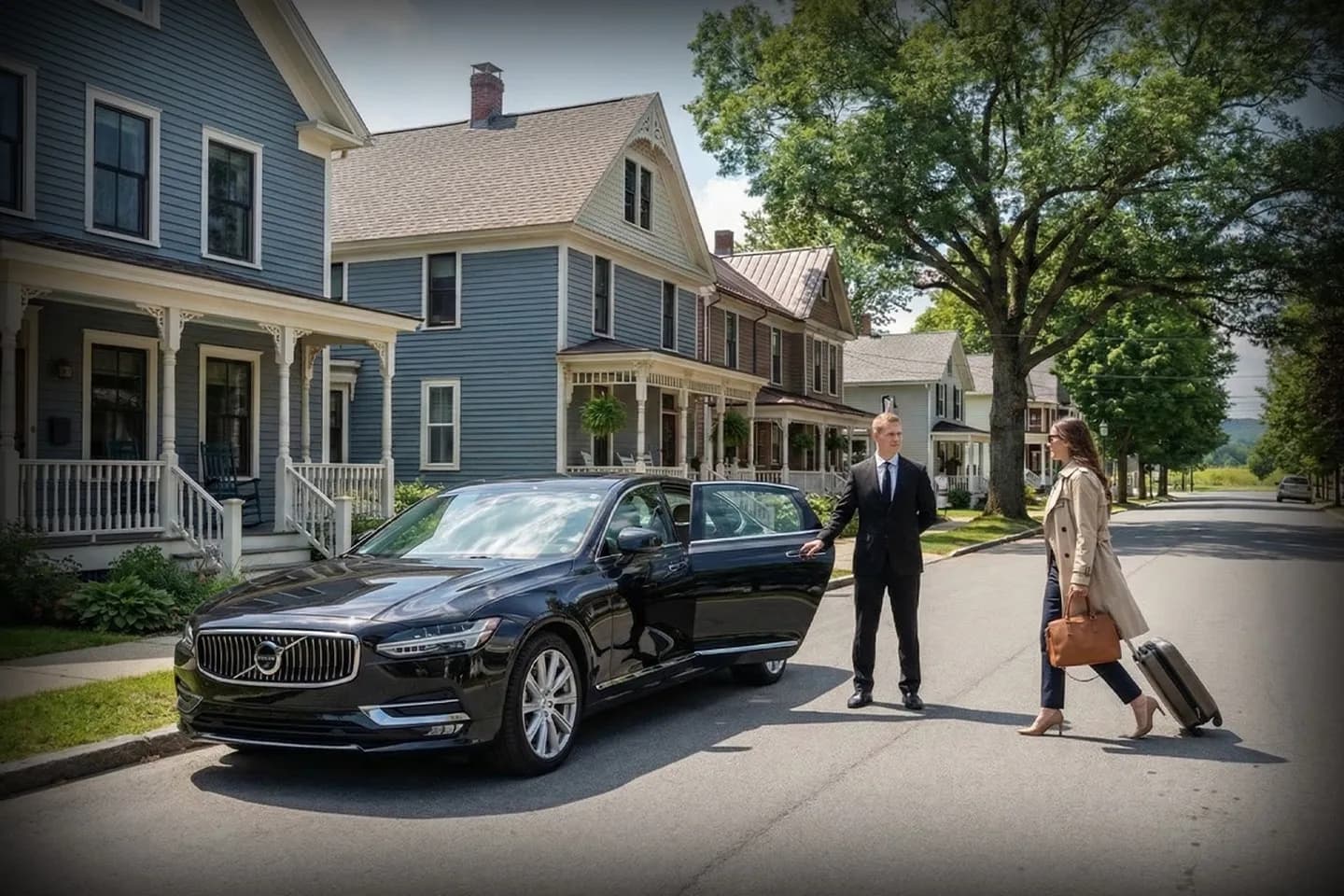 Car Service in Livingston, NY Airport pickup vehicle by Livingston car service