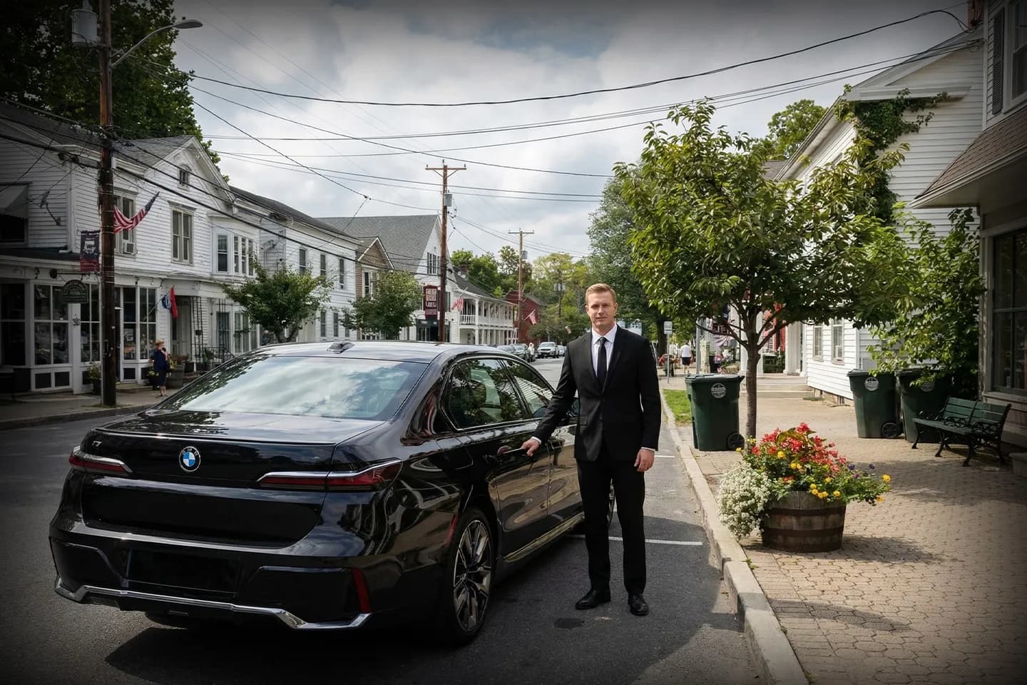 Car Service in Montgomery, NY Premium black car used for Montgomery car service