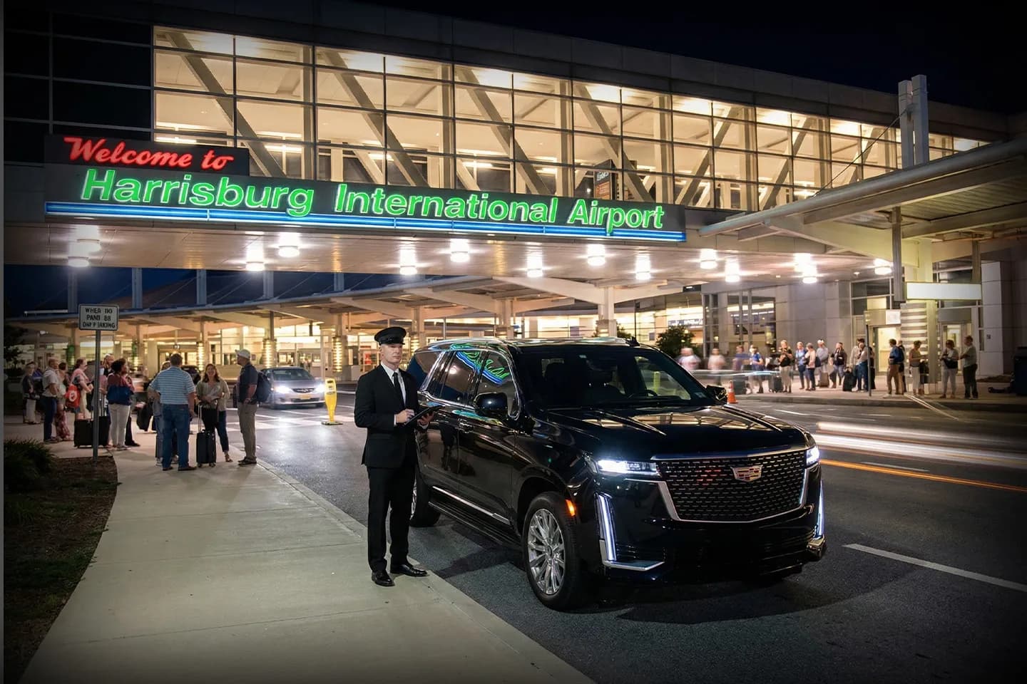 Airport Car Service in Pennsylvania Professional airport car service in Pennsylvania with luxury vehicle and chauffeur