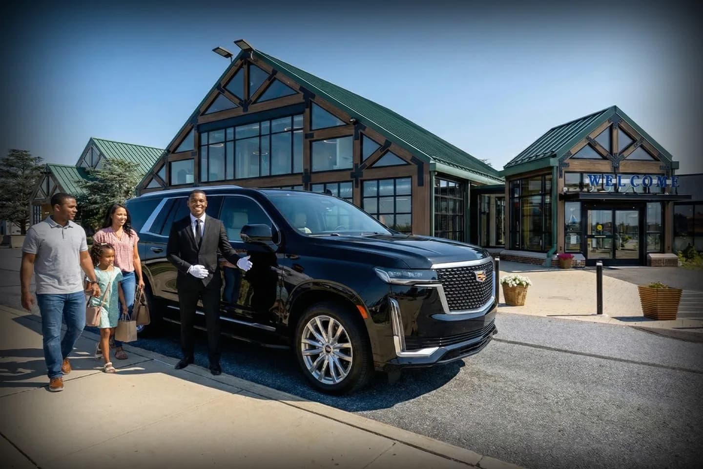 Lancaster Airport (LNS) Airport Car Service Private luxury car service providing local airport transfer at Lancaster Airport