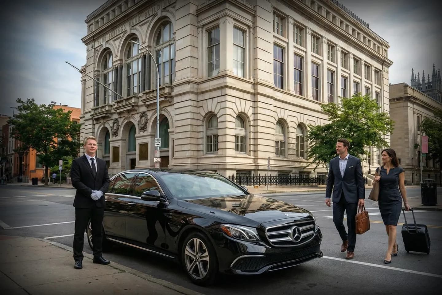 Car Service in Rensselaer, NY Airport pickup vehicle by Rensselaer car service