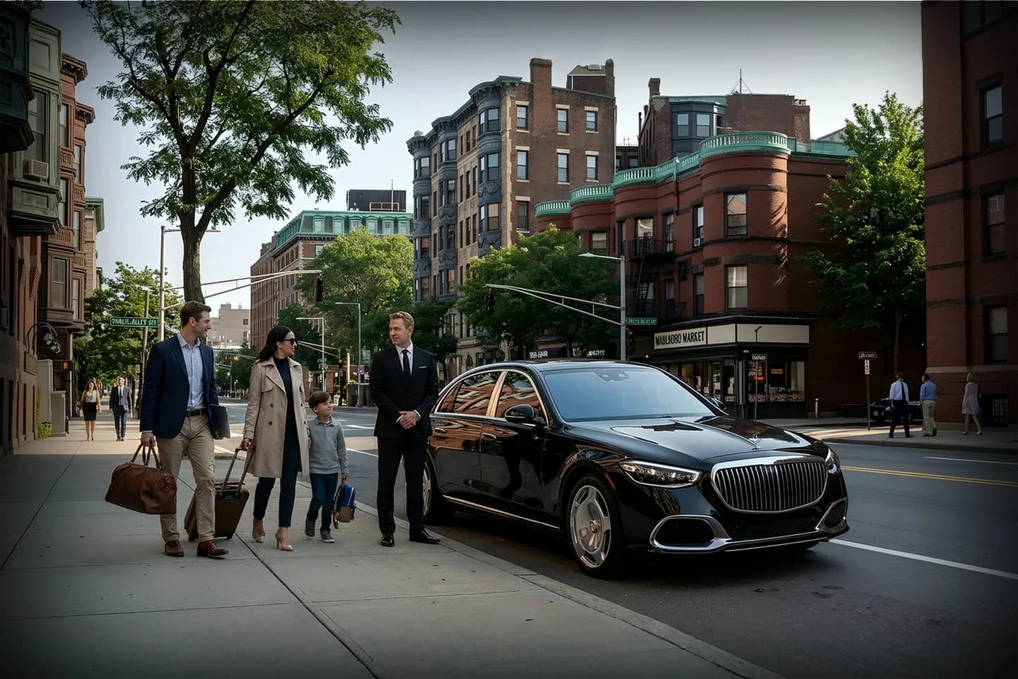 Car Service in Massachusetts, MA Private car service in Massachusetts MA executive travel solution