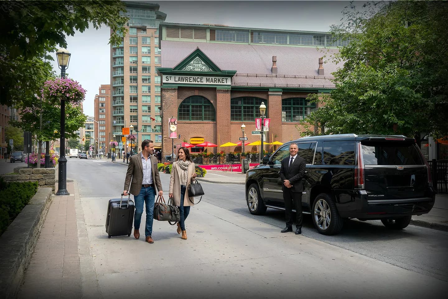 Chauffeur Service in Saint Lawrence, NY Premium interior of luxury car used for Saint Lawrence NY Chauffeur Service showing clean leather seats